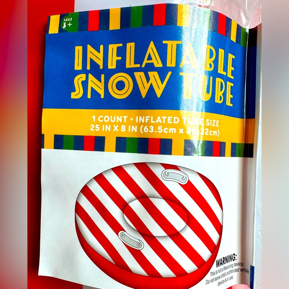 Inflatable Snow Tube